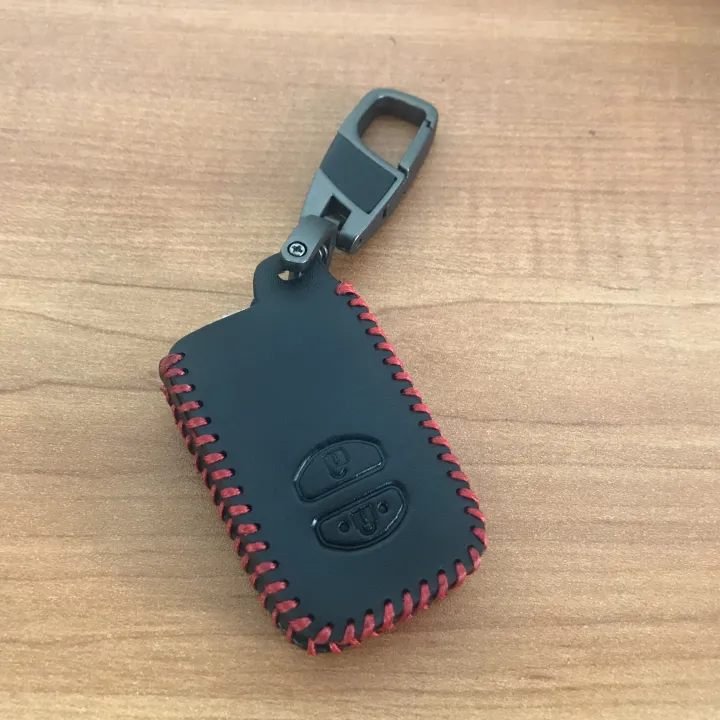 Toyota%20Prius%20Aqua%20Leather%20Smart%20Key%20Cover%20Case%20Black%20Color%20-%20Image%206