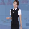 Women's Vest Business Wear 2023 Small Summer Vest Suit Bank Hotel Work Clothes Women's Formal Wear. 