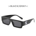 New Black/white Rectangle Sunglasses Man Driving Shades Male Sun Glasses Brand Designer Fishing Travel Vintage Oculos De Sol. 