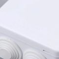 Durable Waterproof IP65 Junction Box ABS DIY Power Case White Wire Shell for Indoor Outdoor Cable Connections. 