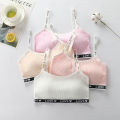 Girls Underwear Junior High School Students Sports Bras for Kids Teenager Tops Children Seamless Bra 12 14 15years. 