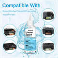 Printhead Kits Epson Ecotank Printers, Printer Cleaner Kit HP, Inkjet Printers Cleaning Solution for Canon Pixma Print Head Liquid Nozzles. 