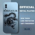 vivo y72 5g y52 5g HAKSAILIK-Chinese dragon Pattern Soft Case Phone Casing Camera Lens Protector Full back Cover simple Silicone Cases. 