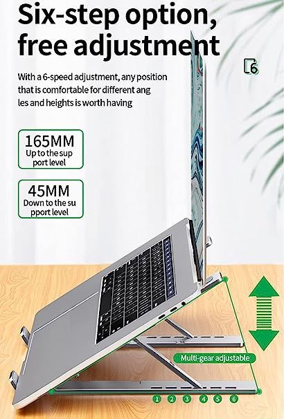 Adjustable Laptop Stand – Aluminum (ALS) for Any Windows Laptop ...