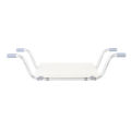 Suspended Bath Tub Shower Bench Space Saving Bathtub Bath Stool Stylish Look Aluminum Alloy Enhanced Comfort Anti Slip for Bathroom. 