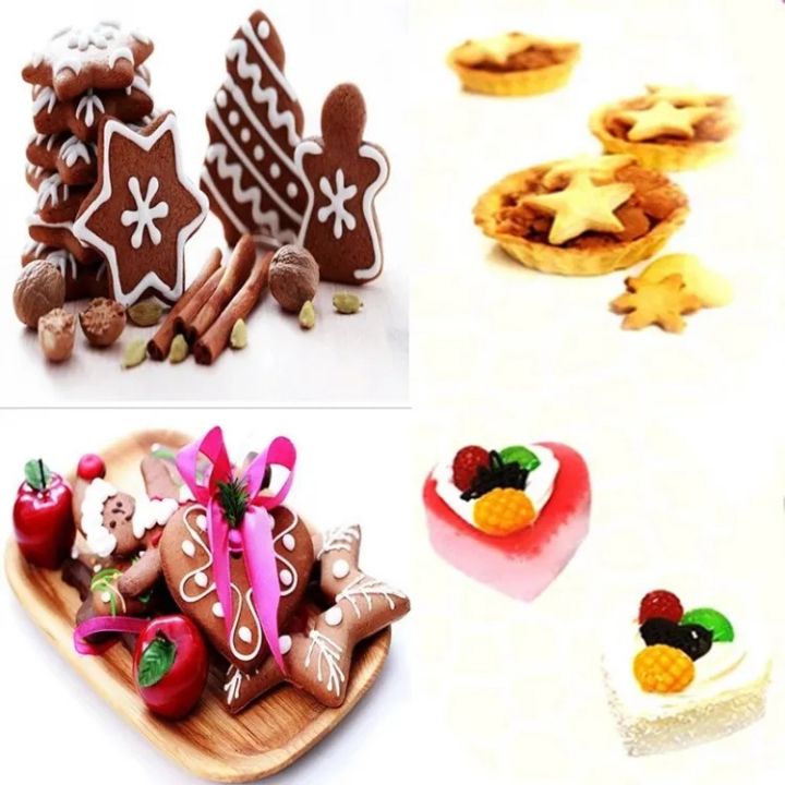 Heart%20Shape%20Cookies%20Cutter%20-%205%20Pcs%20-%20Multi%20Color%205pcs/set%20Cookies%20Cutter%20Frame%20Fondant%20Biscuit%20Cake%20Mould%20DIY%20Star%20Chirstmas%20Tree%20Round%20Heart%20Flower%20Mold%20Cookie%20Maker%20-%20Image%204