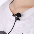 Portable Mini Lavalier Mic 3.5mm Jack Tie Clip Microphones Smart Phone Recording PC Clip-on Lapel For Speaking Singing Speech. 
