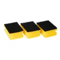 KITCHEN SPONGE SCOURER ANTI SCRATCH 3PCS PACK - FEATHER BRANCH. 