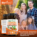 Organic Turmeric Curcumin Supplement 1500mg, Joint Support - Antioxidant (Turmeric Extract) Improves Joint Comfort Flexibility. 