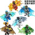【CascadeCart】[Haven Hammer] Compatible with LEGO Ninjago Wings Mr. Villain Lloyd Moro Assembly Puzzle Toy Gift. 