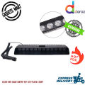 12LED VIP LED Flash Light Multi Function VVIP Emergency Three Colors Warning Flash Light S12 Three Colors. 