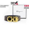 FERRAGAMO Men's Plain Belt Fashion Men's Belt Unisex Belt With Box New Arrival Best For Gift Casual Belt Office Belt. 