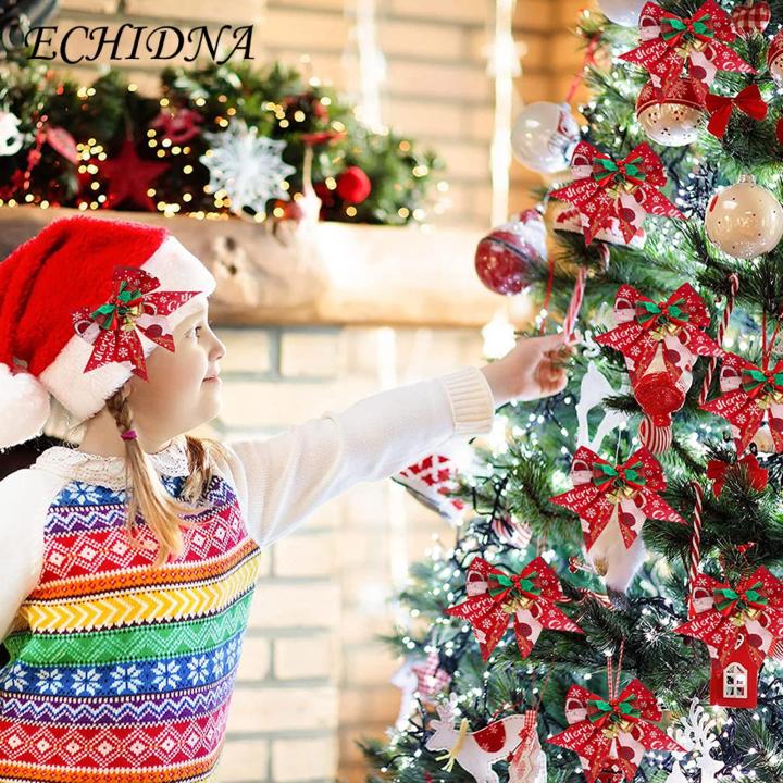 ECHIDNA%20Christmas%20Decor%20Bowknot%20Bell%20Xmas%20Tree%20Ribbon%20Bow%20Pendant%20-%20Image%206