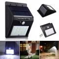 Smart 20 LED Solar Lights Outdoor Waterproof Solar Motion Sensor Light Outside Wall Lamp for Driveway Patio Garden Path. 