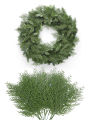 【Clearance sale】 10pcs Pine Needles Christmas Atmosphere Decoration Greenery Decoration Christmas Accessories Artificial PE Pine Branches. 