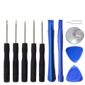Screwdrivers For Mobile Phone Repair Opening Tool Kit 10 in 1 Screwdriver Repair Kit Cell Phone Tool Kit with Screwdriver and Cell Phone Removal Tool. 