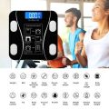Smart Weighing Scale Bluetooth-compatible intelligent Electronic Intelligent Weight Loss Body Fat Scale Balances  ed Display,Scale for Body Weight and Fat Percentage,with Smartphone App Scale. 