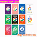 1Pc Reusable Review Tap Google Reviews Tap NFC Review on Google Tap Enhances SEO Saves Time User-Friendly. 