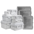 Ip66 Abs Pc Hinged Plastic Enclosure Waterproof Power Electrical Junction Box Waterproof Outdoor Plastic Box Distribution Box. 