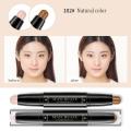1PC Double-end Concealer Stick Face Makeup Creamy Foundation Pencil Women Cosmetics Facial Highlight Contour Stick Dark Circles. 