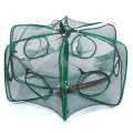 6 Holes Folded Hexagon Fishing Net Crayfish Fish Trap Shrimp Catcher Cages Lonni. 