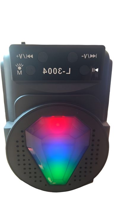 Bluetooth Rechargeable Speaker with FM Radio, TF Memory Card Reader and ...