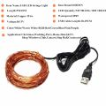 【BestGO】Simplife LED Fairy Lights 5m 50LED String Lights Waterproof Copper Christmas Lights USB Plug-in LED Fairy String Lights for Bedroom Indoor Garden Outdoor Christmas Decoration. 