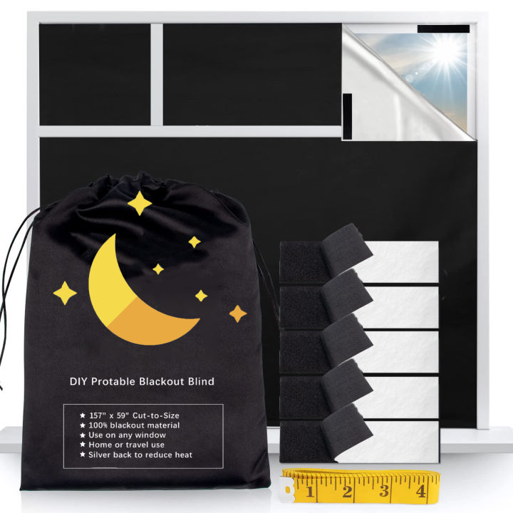 Window Blackout Sticker Options 100% Blackout Darkest House Window Cloth Privacy Film Tint Anti Look ...
