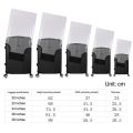 Wear Resistant 20-28 Inch Travel Luggage Cover Transparent Waterproof Luggage Protector Cover PVC Dustproof Suitcase Protector Cover Luggage. 