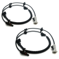 2 PCS Front Wheel Speed Sensor 56044144AB Black Auto for Grand 2005-2010. 