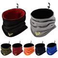 ZEBF-Fashion Winter Camping Warm Fleece Neck Gaiter Ski Tube Scarf Snowboard Face For Men & Women Outdoor Cycling Cold-proof Collar. 