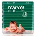 Marvel Baby Diapers - Medium - 16 pcs. 