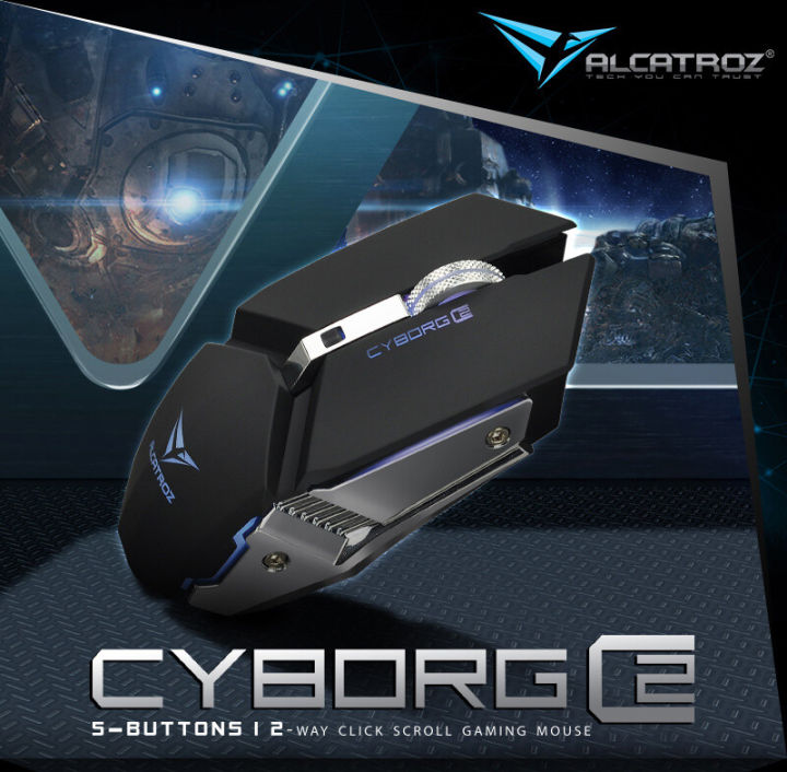 Alcatroz C2 5Buttons USB Gaming Mouse Daraz.lk