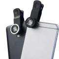 3 In 1 Wide Angle Macro 180 Degree Fisheye Lens Camera Kits Mobile Phone Fish Eye Lenses With Clip 0.67x For IPhone forSamsung. 