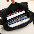 Shoulder Bag New Business 2024 Canvas Wallet Nylon Multi-Layered All-Matching Crossbody Men's Bag Fashion Oxford Cloth. 