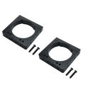 2 Pcs CNC Engraving Machine Diameter 80mm Spindle Motor Fixture Aluminum Support Mounting Base Bracket(80mm). 