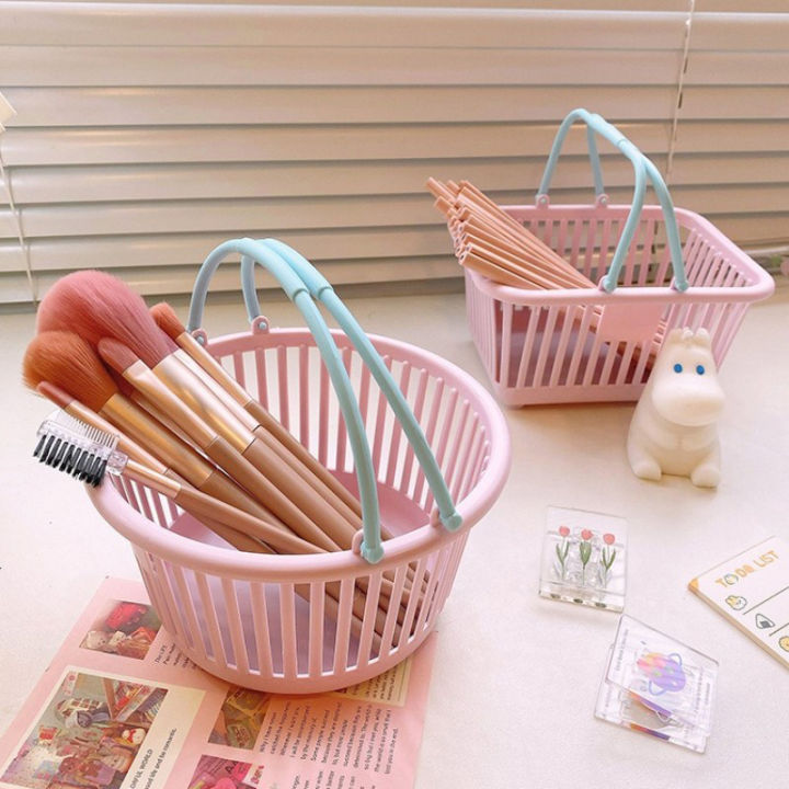 Kitchen%20Storage%20Basket%20Hollow%20Portable%20Shower%20Bath%20Baskets%20Desktop%20Fruit%20Baskets%20Child%20Toys%20Snack%20Plastic%20Organizer%20JINBING%20-%20Image%203