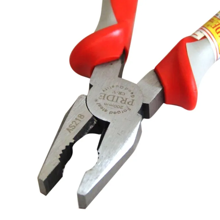 PRIDE%208"%20High%20Quality%20Combination%20Plier%20Household%20Industrial%20Plier%20Wire%20Side%20Cutter%20Wire%20Stripper%208%20Inch%20Combination%20Pliers%20Tools%20-%20Image%205