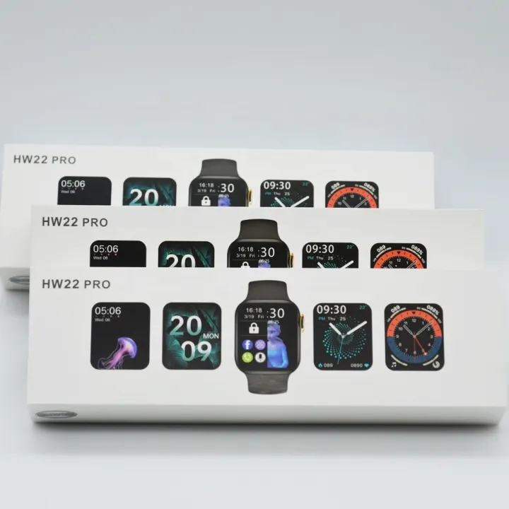 HW 22 Pro Series 7 2022 Upgraded Version Smart Watch - Wireless Charger | Password Lock |