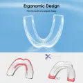 HEGRUS 4PCS Orthodontic Braces Teeth Guard Night Mouth Guard Dental Night Guards Dental Cover Teeth Retainer Tray for Teeth Grinding Clenching Bruxism Snoring Kids Adult. 