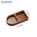 Wooden Snack Tray Handcrafted Wooden Serving Tray with Divided Compartments for Snacks Appetizers Perfect for Everyday Use in Asia Multi-compartment Serving Tray. 