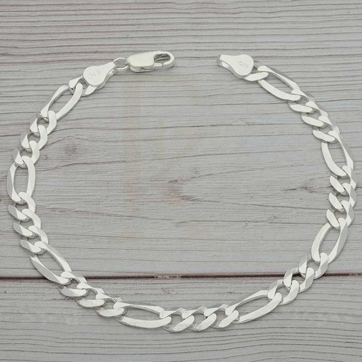 Silver%20Plated%20Leaf%20Bracelet%2019cm%20to%2021cm%20Long%20Indian%20Silver%20Plated%20bracelet%20For%20Men%20and%20Women%20Ladies%20and%20Gents%20Bracelet%20With%20Box%20-%20Image%205