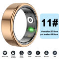 ARMICO For Android IOS Smart Ring Real Heart Rate Teenagers Stainless Steel Ring Swimming Waterproof Smart Ring 2024 For Jewelry Gift. 