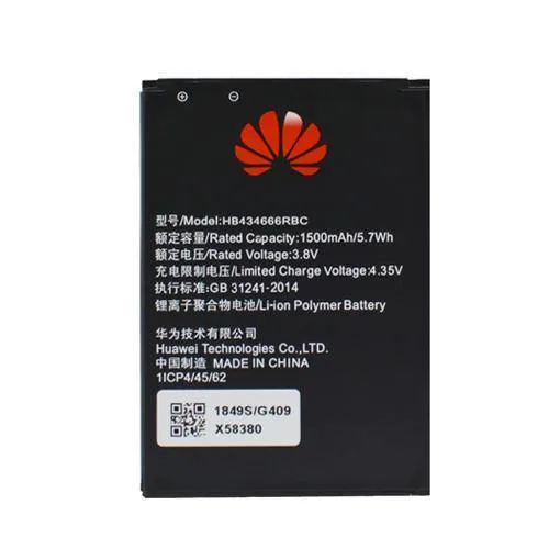 Huawei Router Battery Huawei Pocket Router Battery 1500mAh for E5573, E5573S, HB434666RBC ...