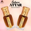 50CENTS Jasmine Arabian Al Amasi Attar Perfume Oil 3ml, Natural Fragrance Premium Luxury Alcohol-Free, Unisex Pocket Perfumes, Long Lasting, Travel Friendly, Roll on Attars for Men & Women (FROM INDIA). 