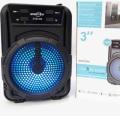 Bluetooth Rechargeable Speaker with FM Radio, AUX, TF Memory Card Reader and USB Pen Drive. 