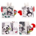 Baby Kids Fabric Books Early Learning Educational Cloth Book 0-12 Months Develop Cognize Animal Tails Reading Toy. 