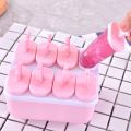 Ice Cream Mold 6 to 8 Block Ice Cube Tray Food Safety Ice Cream Homemade Freezer Ice Cream Mold Home Ice Cream Tool. 