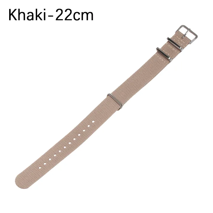 【ZIME】New Fashion Wristband Universal Nato Nylon Watch Strap Weaving Bracelet Loop Adjustable Watch Strap Band Heavy Duty 18 20/22mm