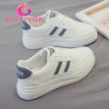 New white shoes ins Trendy Fashion Joker Women's Sneakers 2024 Summer Popular Korean Student Leisure Sneaker. 